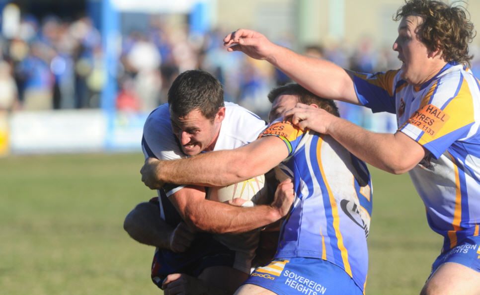 IT was yet another bash-a-thon between two classy Northern Rivers Regional Rugby League rivals at Grafton's McGuren Oval on Sunday. IT was yet another bash-a-thon between two classy Northern Rivers Regional Rugby League rivals at Grafton's McGuren Oval on Sunday.