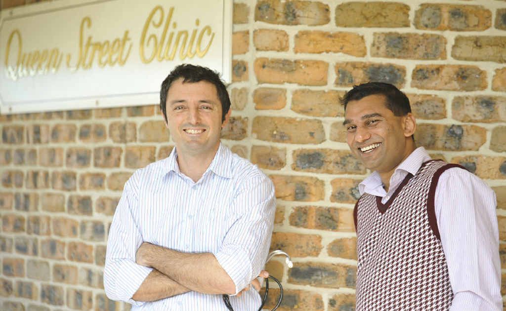 Dr Praveen Yadav and registered GP Dr William Coorey. Dr Praveen Yadav and registered GP Dr William Coorey.