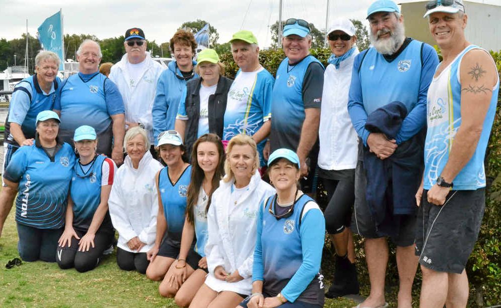 Grafton/Coffs Coast Dragon Boat Club members. Grafton/Coffs Coast Dragon Boat Club members.