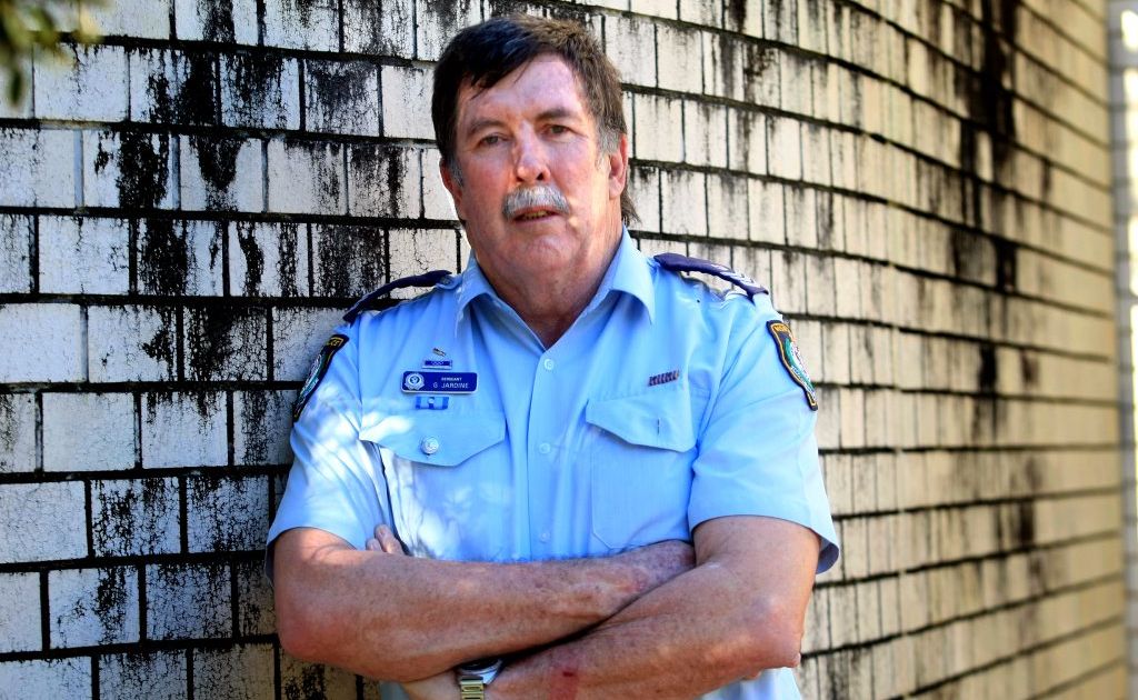 Sergeant Garry Jardine will retire after 43 years in the force. Sergeant Garry Jardine will retire after 43 years in the force.