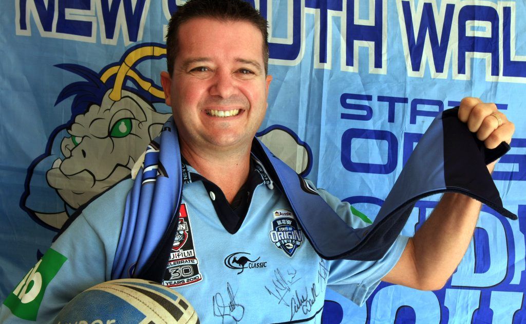 Paul Curtis is looking forward to NSW finally thrashing Queensland this week. Paul Curtis is looking forward to NSW finally thrashing Queensland this week.