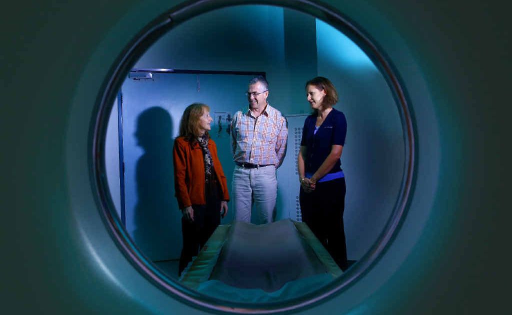 Page MP Janelle Saffin with Clarence Valley Imaging North Coast Radiology owner John Mulholland and Sharon Powell talking about the eligibility licence for MRI scanning to be available in Grafton. Photo: Adam Hourigan Page MP Janelle Saffin with Clarence Valley Imaging North Coast Radiology owner John Mulholland and Sharon Powell talking about the eligibility licence for MRI scanning to be available in Grafton. Photo: Adam Hourigan