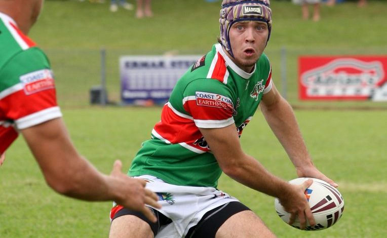 Bilambil Jets player Tom Rowles in action against Southport Tigers during Bycroft Cup match. Bilambil Jets player Tom Rowles in action against Southport Tigers during Bycroft Cup match.