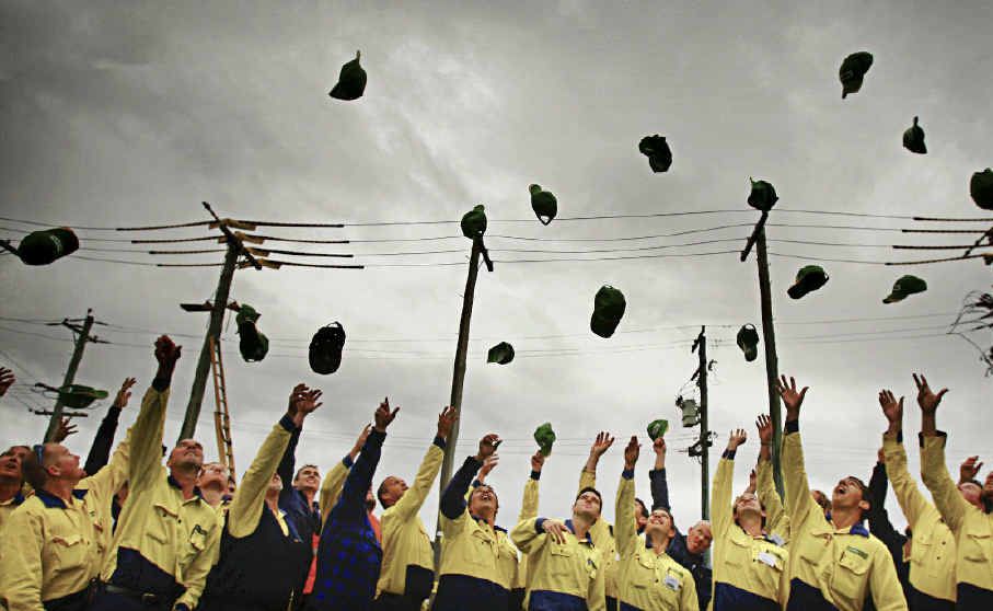 Unions claim resources like the Country Energy training centre in Grafton these apprentices are graduating from are under threat if the O’Farrell Government privatises electricity. Unions claim resources like the Country Energy training centre in Grafton these apprentices are graduating from are under threat if the O’Farrell Government privatises electricity.