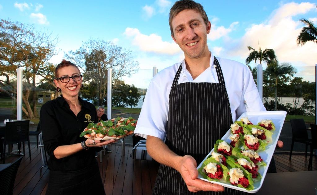 Co-owner Connie Cenfi and Head Chef David Brittingham at Mangrove. Co-owner Connie Cenfi and Head Chef David Brittingham at Mangrove.