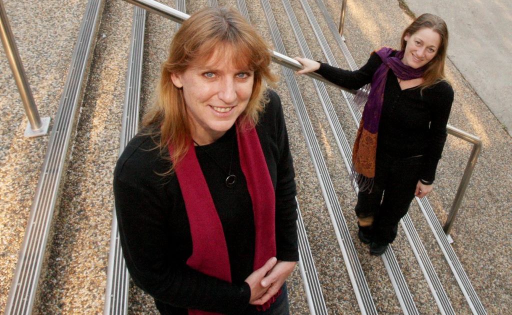 Katie Milne, pictured with Greens running mate Andrea Vickers. Katie Milne, pictured with Greens running mate Andrea Vickers.