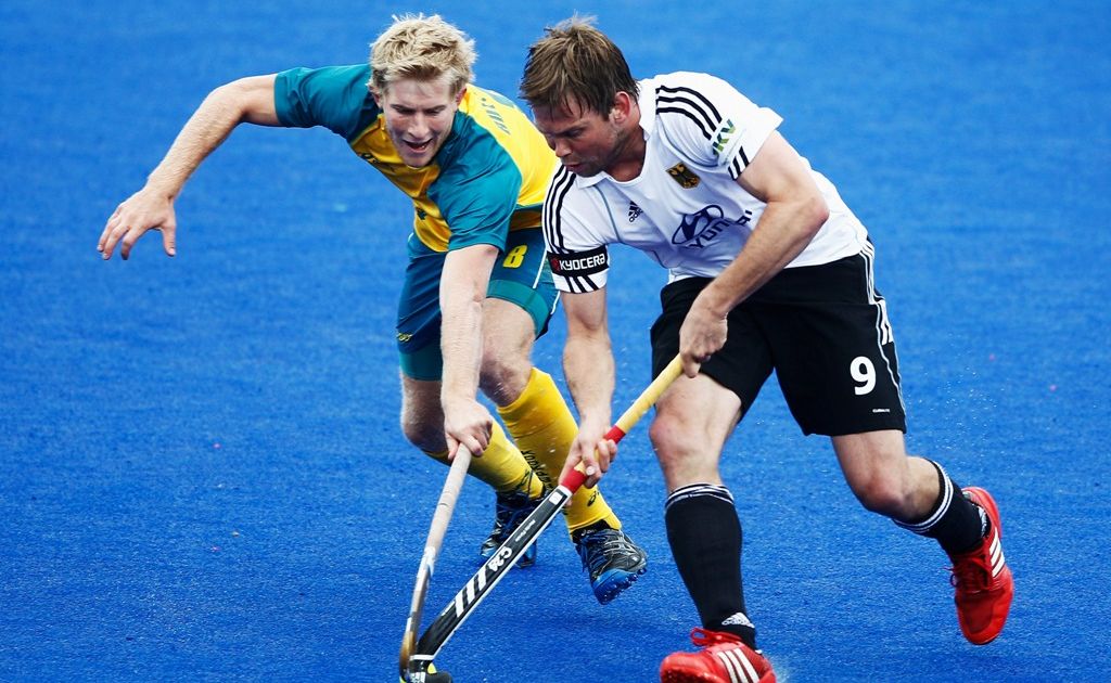 Hockey player Matthew Butturini, left, is the Tweed's sole hope for Olympic glory. Hockey player Matthew Butturini, left, is the Tweed's sole hope for Olympic glory.