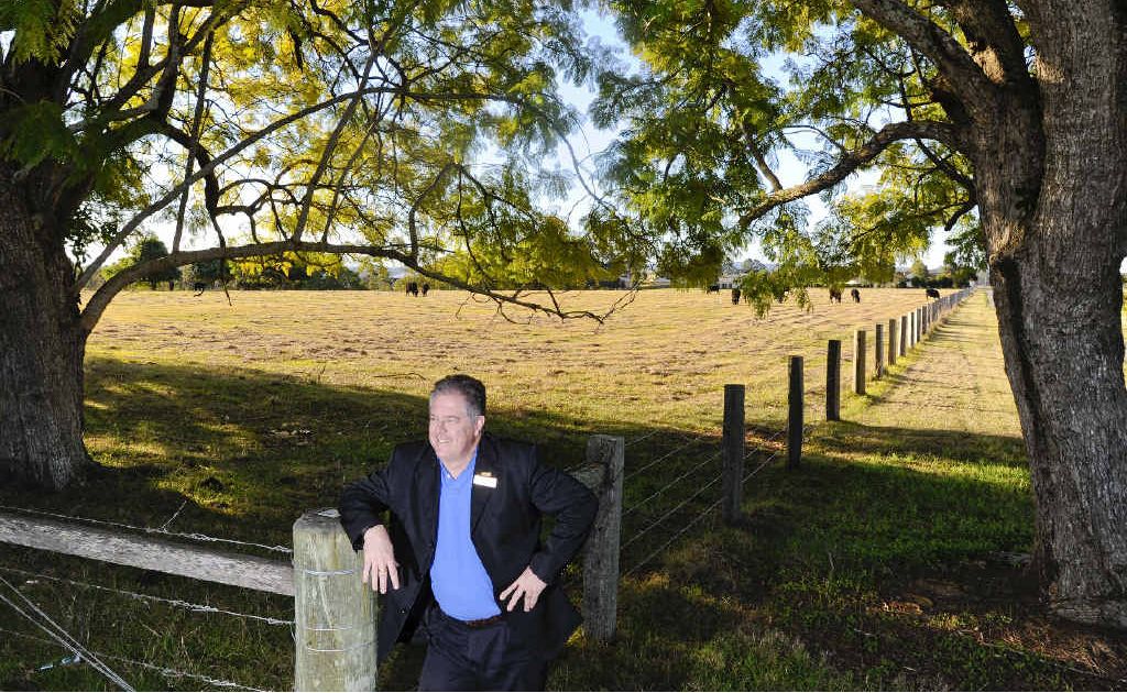PRD Nationwide Grafton proprietor Robbie Seymour at the soon-to-be-started subdivision at Junction Hill. PRD Nationwide Grafton proprietor Robbie Seymour at the soon-to-be-started subdivision at Junction Hill.