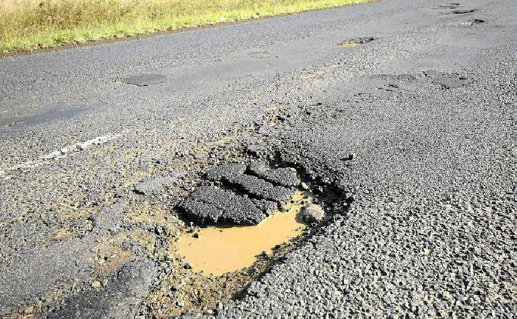 Potholes can cause plenty of damage to cars. Potholes can cause plenty of damage to cars.