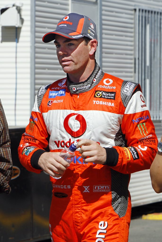 Craig Lowndes at the Coates Hire Ipswich 300 at Queensland Raceway on Saturday (200811). Photo: Claudia Baxter / The Queensland Times IPS200811I30020F Craig Lowndes at the Coates Hire Ipswich 300 at Queensland Raceway on Saturday (200811). Photo: Claudia Baxter / The Queensland Times IPS200811I30020F