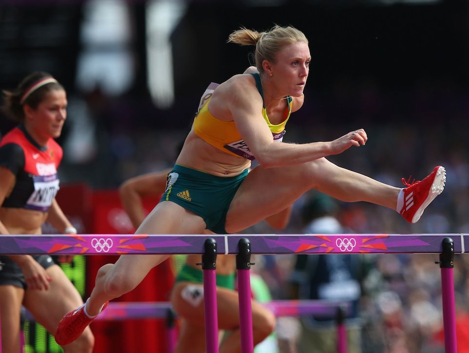 Sally Pearson broke the Olympic record for the women's 100 metre hurdles at the 2012 London Olympics. Sally Pearson broke the Olympic record for the women's 100 metre hurdles at the 2012 London Olympics.