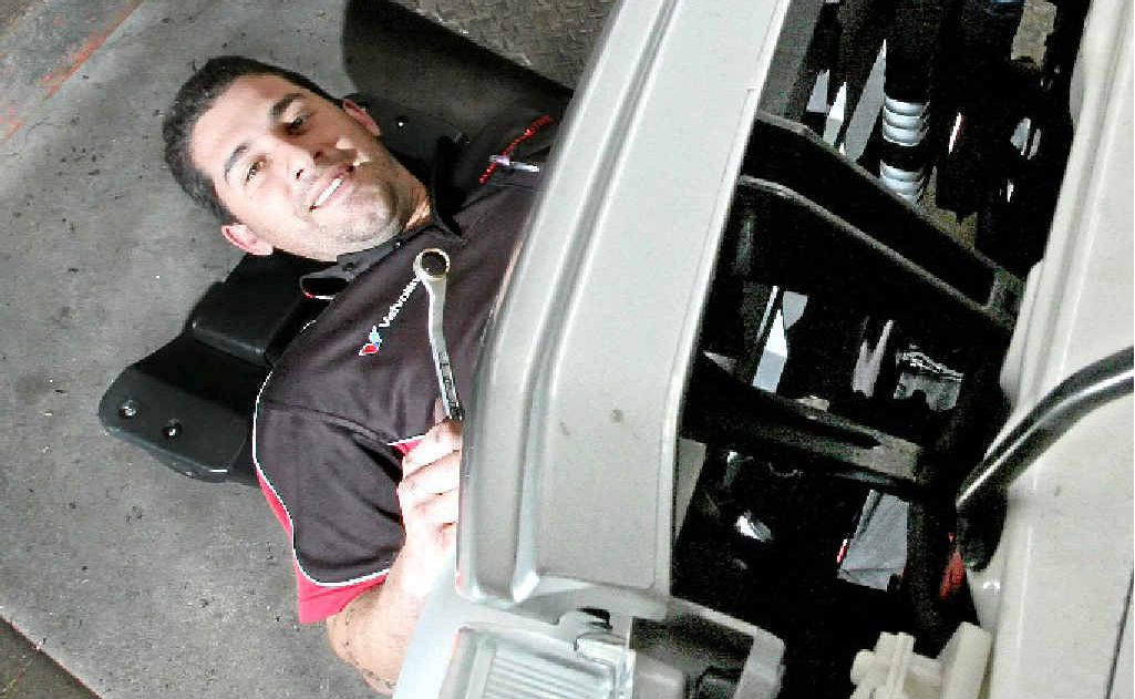 Chris Kolovos from Alden Automotive believes preventative maintenance will save money. Chris Kolovos from Alden Automotive believes preventative maintenance will save money.