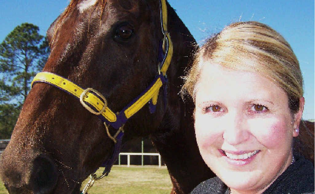 Rachael Elliott gets the right mail from locally trained Zahari. Rachael Elliott gets the right mail from locally trained Zahari.