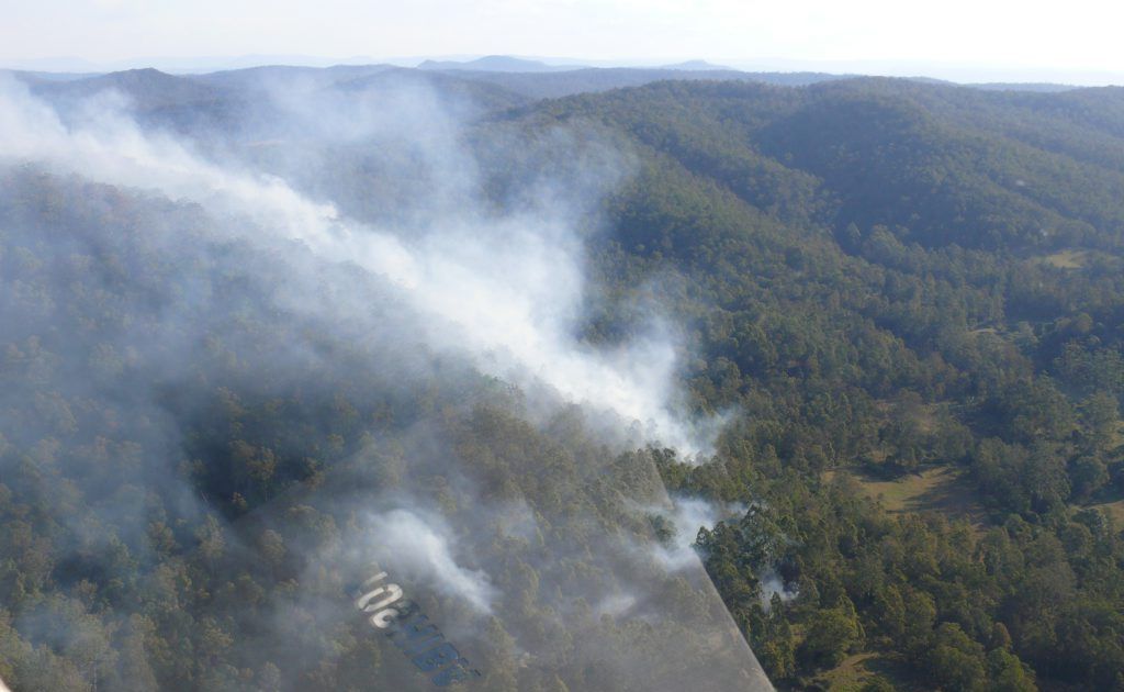Bushfires could be problematic over the weekend. Bushfires could be problematic over the weekend.