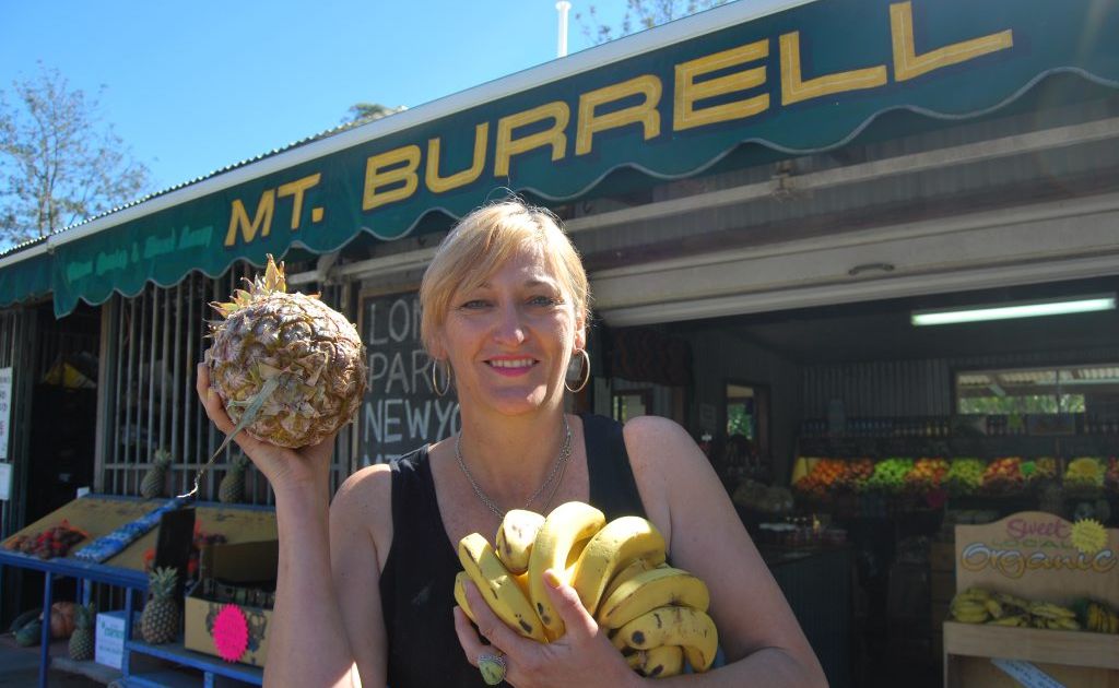 Mt Burrell resident Marta Stobbie says the steady stream of travellers coming through the town makes life more interesting. Mt Burrell resident Marta Stobbie says the steady stream of travellers coming through the town makes life more interesting.