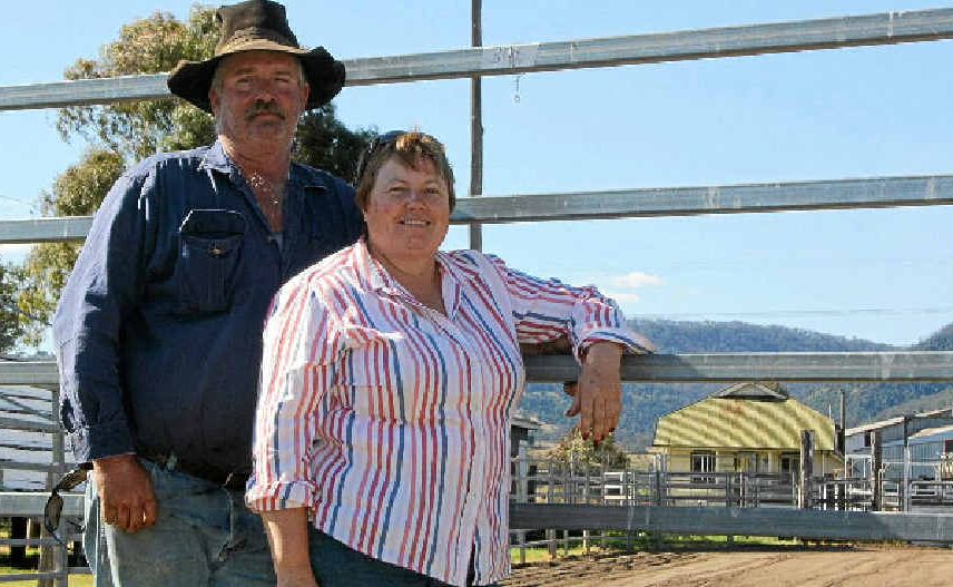 HARD WORKIN’: Ross and Jan Hamilton prepare Killarney Showgrounds ahead of this weekend’s competition. HARD WORKIN’: Ross and Jan Hamilton prepare Killarney Showgrounds ahead of this weekend’s competition.