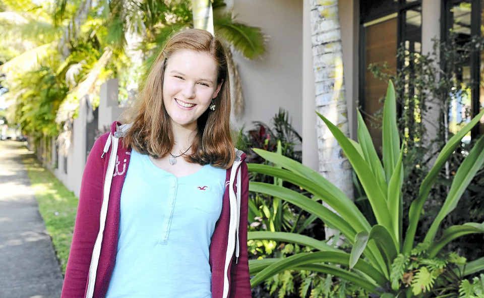 Exchange student Kristin Engels has interned at The Daily Examiner during her five months in Australia. Exchange student Kristin Engels has interned at The Daily Examiner during her five months in Australia.