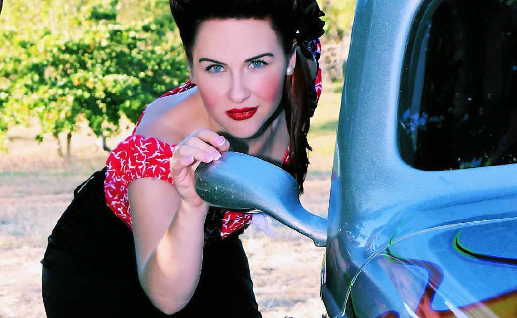 Chloe Churchill (aka ‘Flossy Le Fleur’) loves dressing in 1950s outfits and hairstyles. Chloe Churchill (aka ‘Flossy Le Fleur’) loves dressing in 1950s outfits and hairstyles.