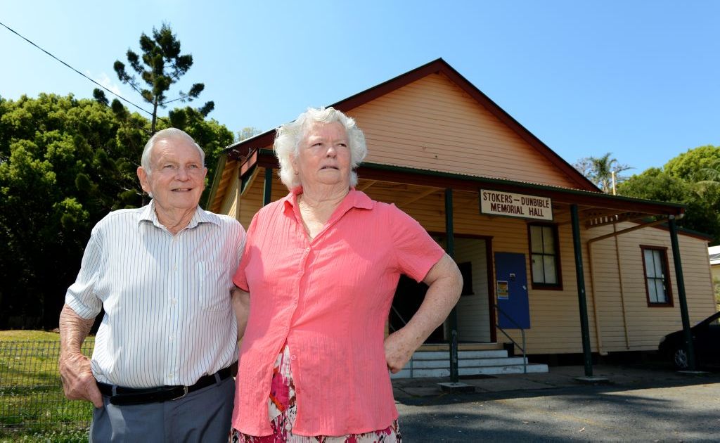 Eddie and Mavis Partridge at Stokers Siding. Photo: John Gass / Daily News Eddie and Mavis Partridge at Stokers Siding. Photo: John Gass / Daily News