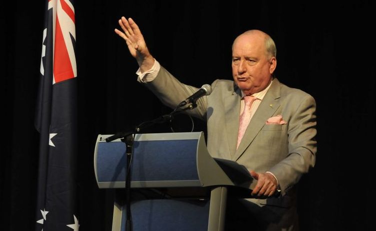 Alan Jones is strangely silent after being asked not to speak at a Murwillumbah rally later this month. Alan Jones is strangely silent after being asked not to speak at a Murwillumbah rally later this month.