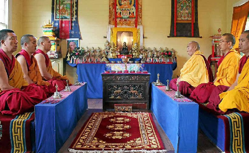 PURE SOUND: The Gyoto Monks of Tibet are coming to the Star Court Theatre on Sunday. PURE SOUND: The Gyoto Monks of Tibet are coming to the Star Court Theatre on Sunday.