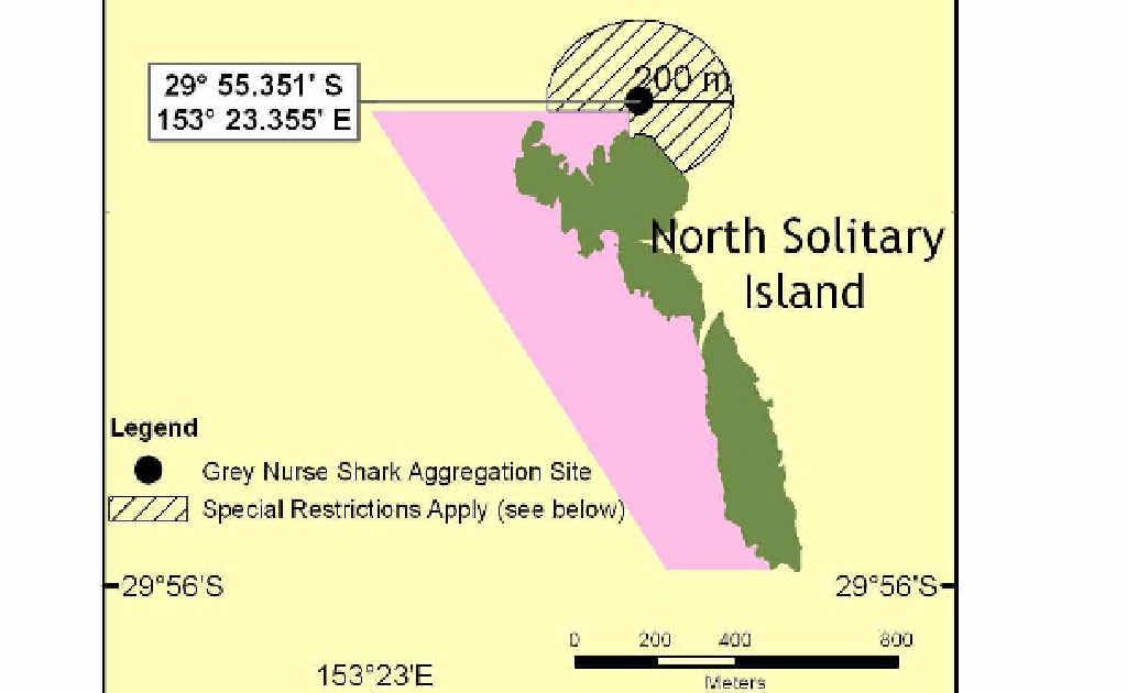 The area with the black and white stripes indicates the new area where bait fishing will be prohibited. The area with the black and white stripes indicates the new area where bait fishing will be prohibited.