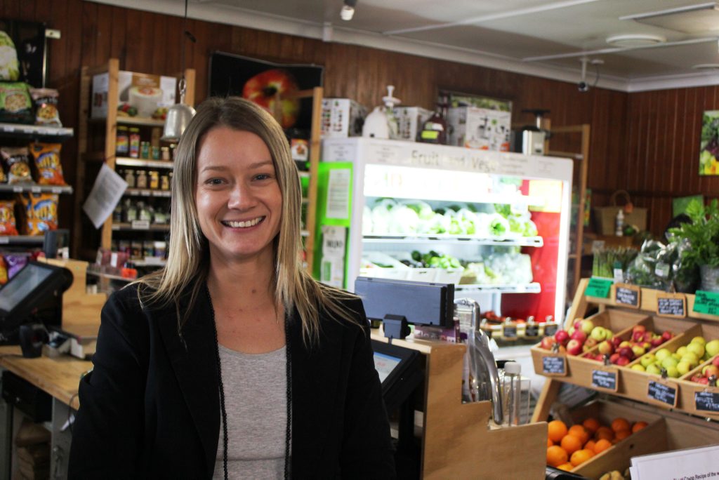 Shop manager of the Maple St co-op Yacoba Verstraten believes shopping local is important for the community
Shop manager of the Maple St co-op Yacoba Verstraten believes shopping local is important for the community