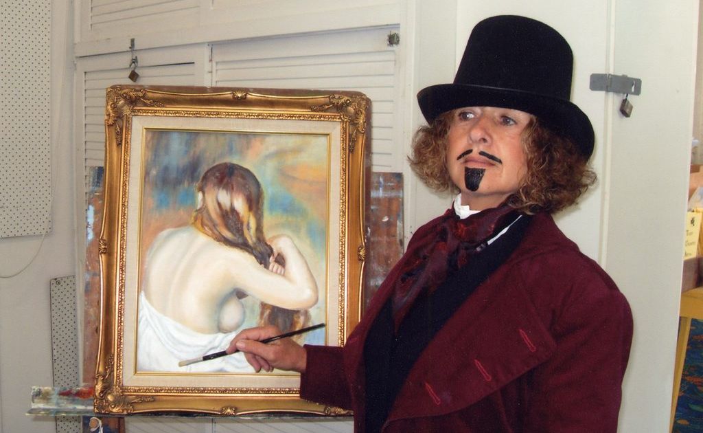 Marilyn Anderson AKA Renoir at the last Tweed Unlimited Arts party. Marilyn Anderson AKA Renoir at the last Tweed Unlimited Arts party.