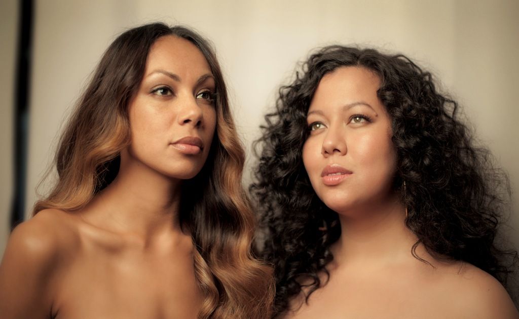 Prinnie Stevens and Mahalia Barnes. Prinnie Stevens and Mahalia Barnes.