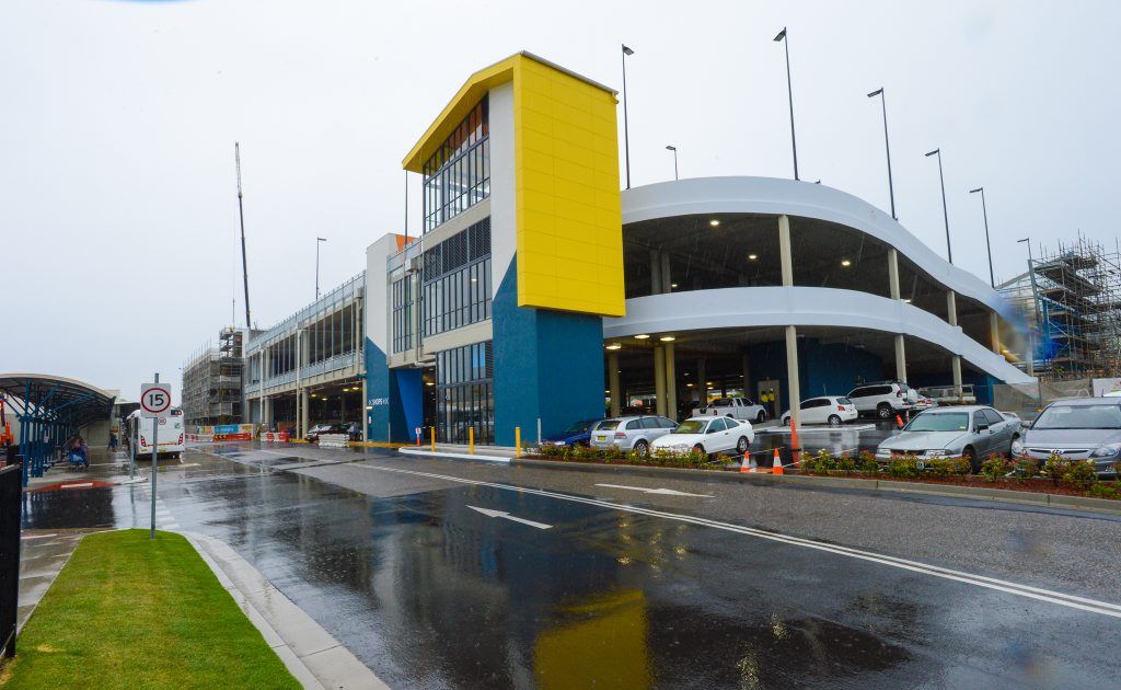 The Park Beach Plaza car park is entering phase four of construction. Photo: Trevor Veale/The Coffs Coast Advocate. The Park Beach Plaza car park is entering phase four of construction. Photo: Trevor Veale/The Coffs Coast Advocate.