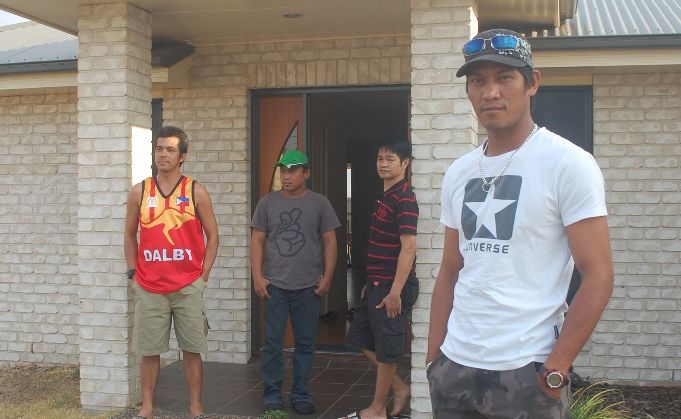 RPG workers Jimmy Sta Romano, George D Escabarte, Roland Mijares, and Joie Sta Romana have lost more than just their jobs in the company's demise.
Photo Lisa Machin / Dalby Herald RPG workers Jimmy Sta Romano, George D Escabarte, Roland Mijares, and Joie Sta Romana have lost more than just their jobs in the company's demise.
Photo Lisa Machin / Dalby Herald