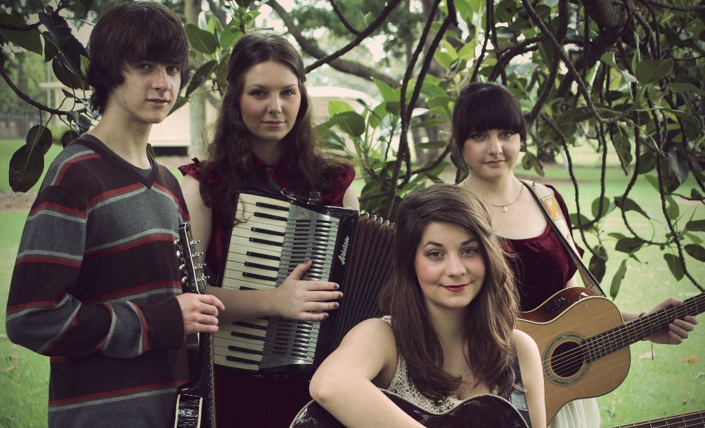 Ethelred will release its EP People You’ve Met tomorrow and includes (from left) Eddie Smith, Laura Morley, Alice Mathieson and Lucy Smith. Photo Contributed. Ethelred will release its EP People You’ve Met tomorrow and includes (from left) Eddie Smith, Laura Morley, Alice Mathieson and Lucy Smith. Photo Contributed.