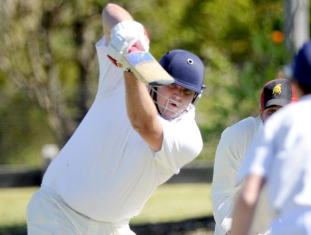 Despite a superb innings of 58, Matthew Walls could not inspire University to victory against Metropolitan-Easts. Despite a superb innings of 58, Matthew Walls could not inspire University to victory against Metropolitan-Easts.