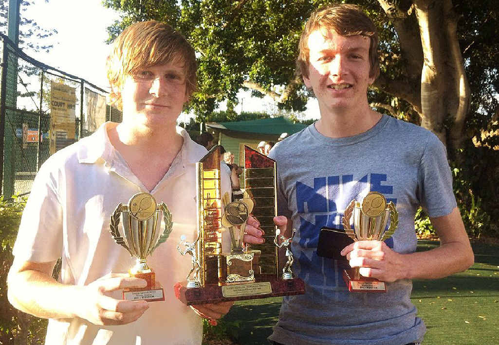 Jake Burns (left) and Lachlan Stephan. Jake Burns (left) and Lachlan Stephan.