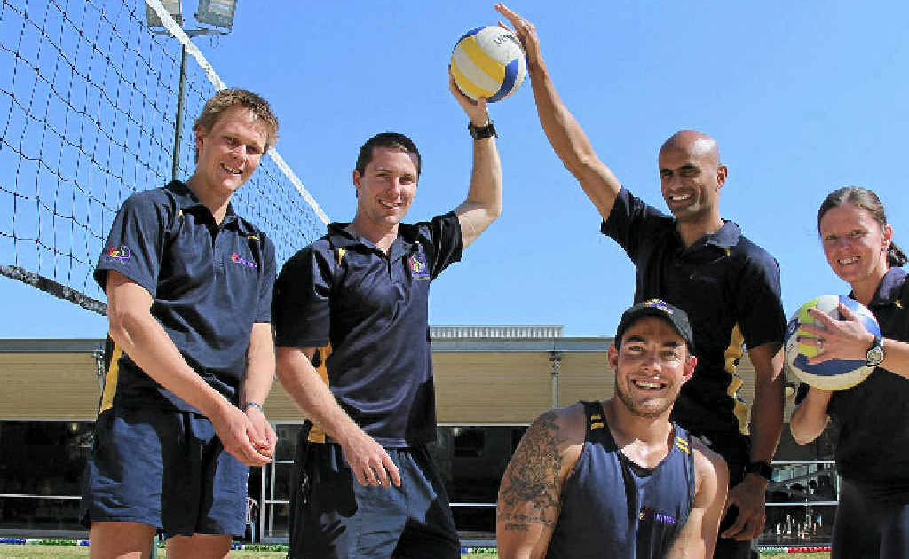 Michael Watt, Brendan Iles. Arthur Wentworth-Fisher, Julie Fenton and Nick Dunne are looking forward to WIRAC's beach volleyball tournament. Michael Watt, Brendan Iles. Arthur Wentworth-Fisher, Julie Fenton and Nick Dunne are looking forward to WIRAC's beach volleyball tournament.