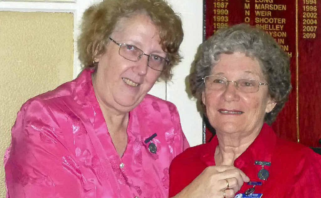 QCWA Border Division president Jenny Whitsed with our region's country woman of the year entrant Rosemary Peterson. QCWA Border Division president Jenny Whitsed with our region's country woman of the year entrant Rosemary Peterson.
