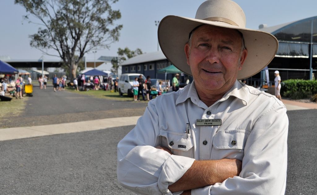 Dalby Show president Frank Chiverton, pictured at the Dalby Showgrounds, wants to welcome a new Show secretary to the fold.
Photo Gen Kennedy / Dalby Herald Dalby Show president Frank Chiverton, pictured at the Dalby Showgrounds, wants to welcome a new Show secretary to the fold.
Photo Gen Kennedy / Dalby Herald