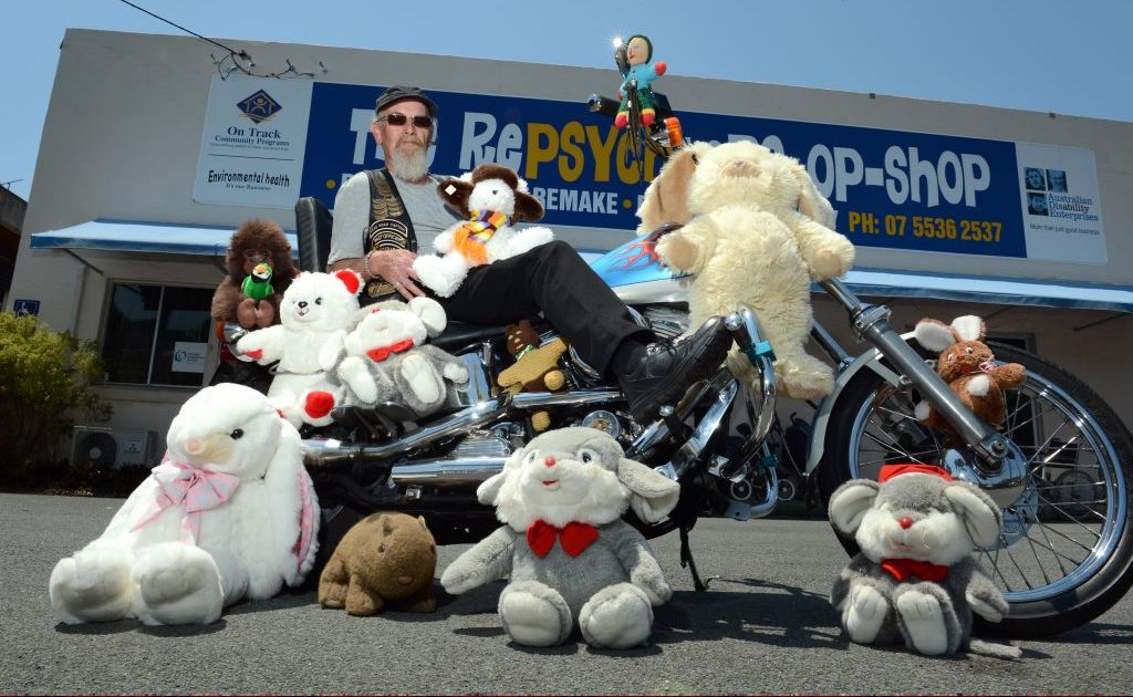 Chris "Kooka" Wilson is looking forward to the toy run. Chris "Kooka" Wilson is looking forward to the toy run.