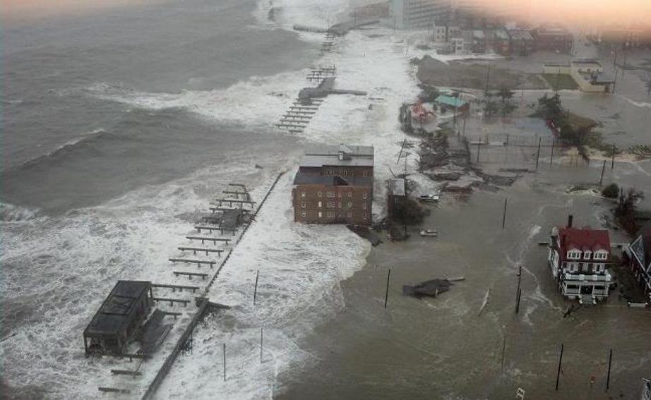 DISTRUCTION: The Atlantic City boardwalk was wiped out as a result of Hurricane Sandy. Photo Contributed DISTRUCTION: The Atlantic City boardwalk was wiped out as a result of Hurricane Sandy. Photo Contributed