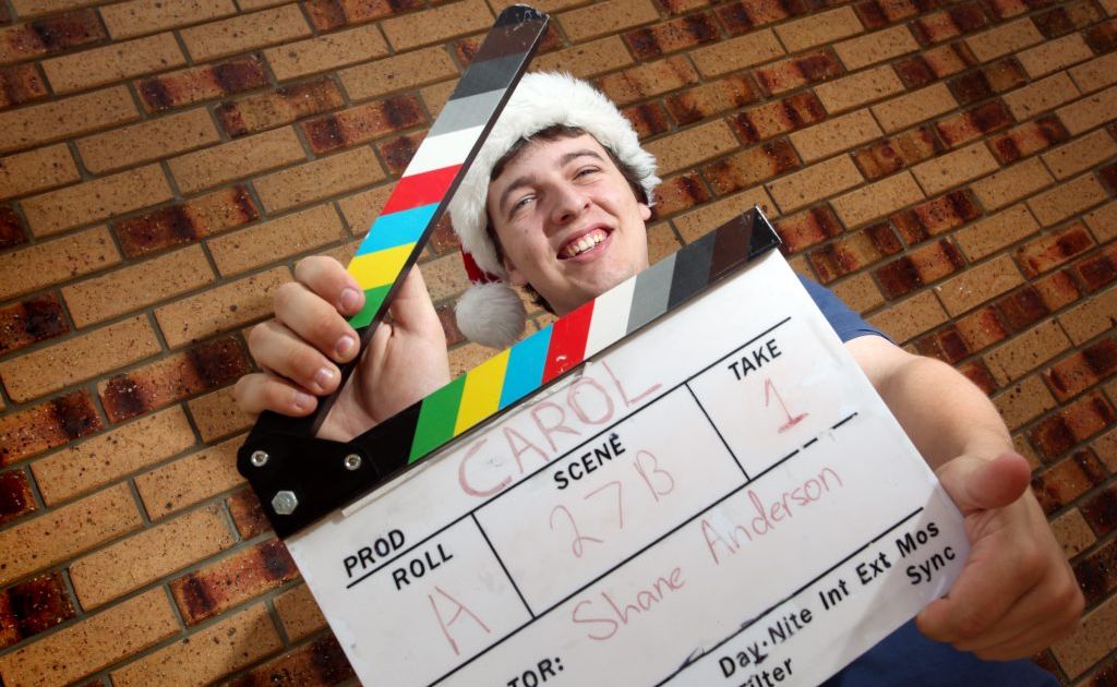 Shane Anderson will be holding a fundraiser to raise money to go towards the making of his film Carol. Photo: Inga Williams / The Reporter Shane Anderson will be holding a fundraiser to raise money to go towards the making of his film Carol. Photo: Inga Williams / The Reporter