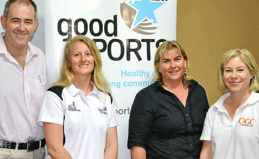 The Australian Drug Foundation’s Good Sports initiative is making a sporting day out safer and more interesting. Photo: Fellan Pardoe The Australian Drug Foundation’s Good Sports initiative is making a sporting day out safer and more interesting. Photo: Fellan Pardoe