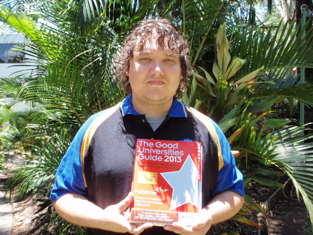 NOT GOOD ENOUGH: Student Brendan Kirkman is disappointed with the latest CQUniversity rankings. NOT GOOD ENOUGH: Student Brendan Kirkman is disappointed with the latest CQUniversity rankings.