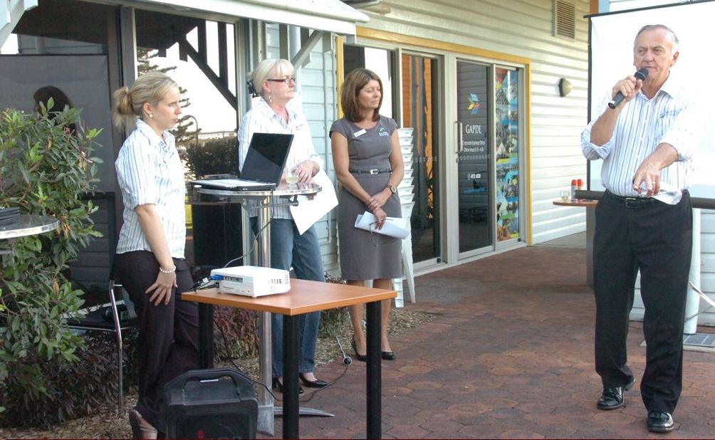 GAPDL CEO Glenn Churchill opens proceedings at the GAPDL Search for Solutions findings forum at the marina. GAPDL CEO Glenn Churchill opens proceedings at the GAPDL Search for Solutions findings forum at the marina.