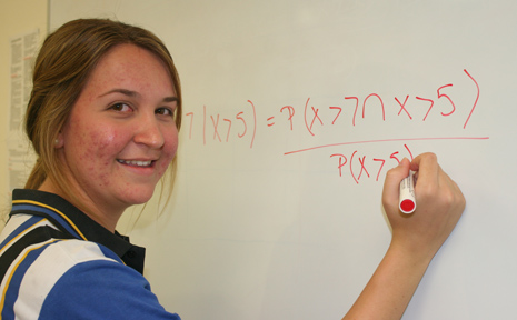 TOP OF CLASS: Kristie Madsen was named Biloela High Schools year 12 dux last week. TOP OF CLASS: Kristie Madsen was named Biloela High Schools year 12 dux last week.