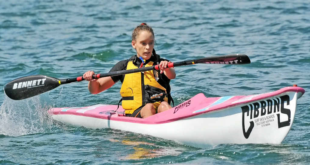 NEW FOCUS: Kelly-Ann Perkins has shot out of the blocks this season with a great performance in the Coolangatta Gold. NEW FOCUS: Kelly-Ann Perkins has shot out of the blocks this season with a great performance in the Coolangatta Gold.
