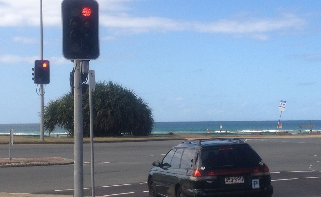 One of the Gold Coast intersections which could benefit from the new rule. Photo Albert Elzinga / Daily News One of the Gold Coast intersections which could benefit from the new rule. Photo Albert Elzinga / Daily News