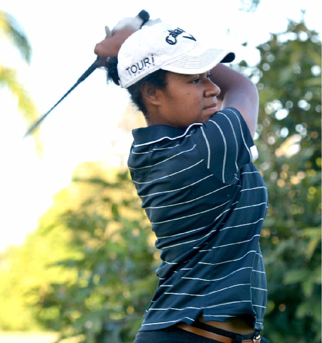 EXCELLENCE: Young golfer Hazel Martin is moving to Brisbane to join a golfing school of excellence. EXCELLENCE: Young golfer Hazel Martin is moving to Brisbane to join a golfing school of excellence.