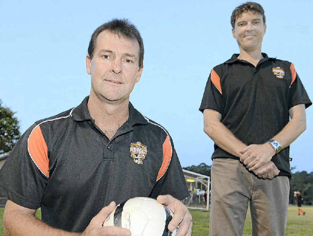 New Buderim coach Warren Crickmore and reserve-grade mentor Craig Williams. New Buderim coach Warren Crickmore and reserve-grade mentor Craig Williams.