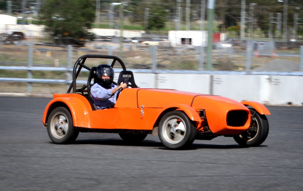Artie Ramm competing in a motorkhana in a car he built. Photo Allan Reinikka / The Morning Bulletin Artie Ramm competing in a motorkhana in a car he built. Photo Allan Reinikka / The Morning Bulletin