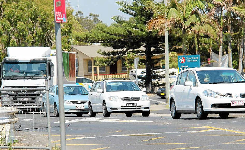 THEY KEEP COMING: Traffic rolls into Byron Bay last Friday morning. THEY KEEP COMING: Traffic rolls into Byron Bay last Friday morning.